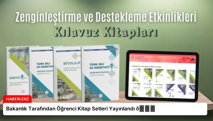 Bakanlık Tarafından Öğrenci Kitap Setleri Yayınlandı 📚