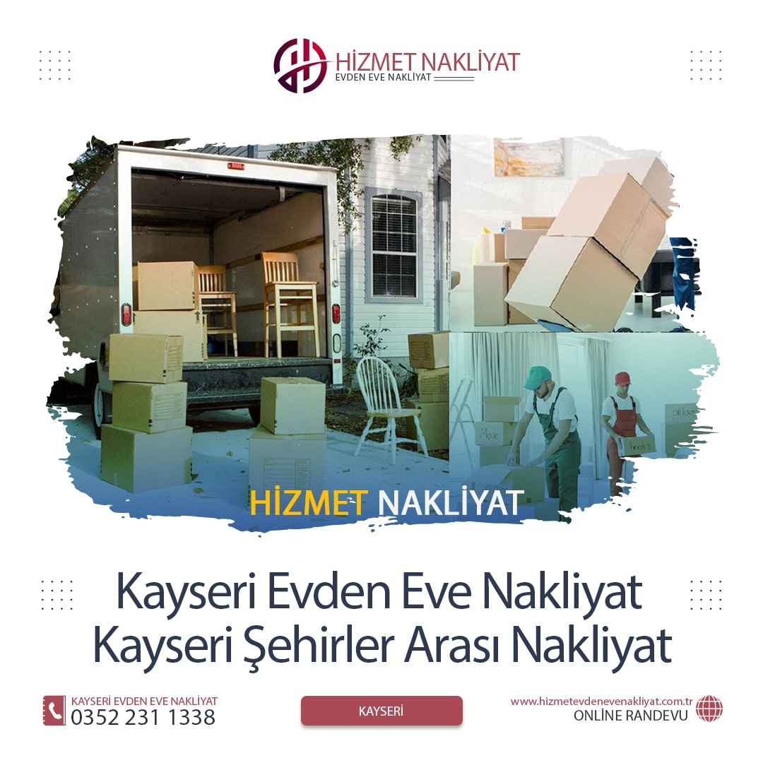 Kayseri Evden Eve Nakliyat ile Güvenli Taşımacılık