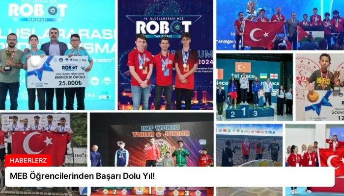 MEB Öğrencilerinden Başarı Dolu Yıl!