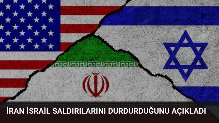 İran İsrail Saldırılarını Durdurduğunu Açıkladı