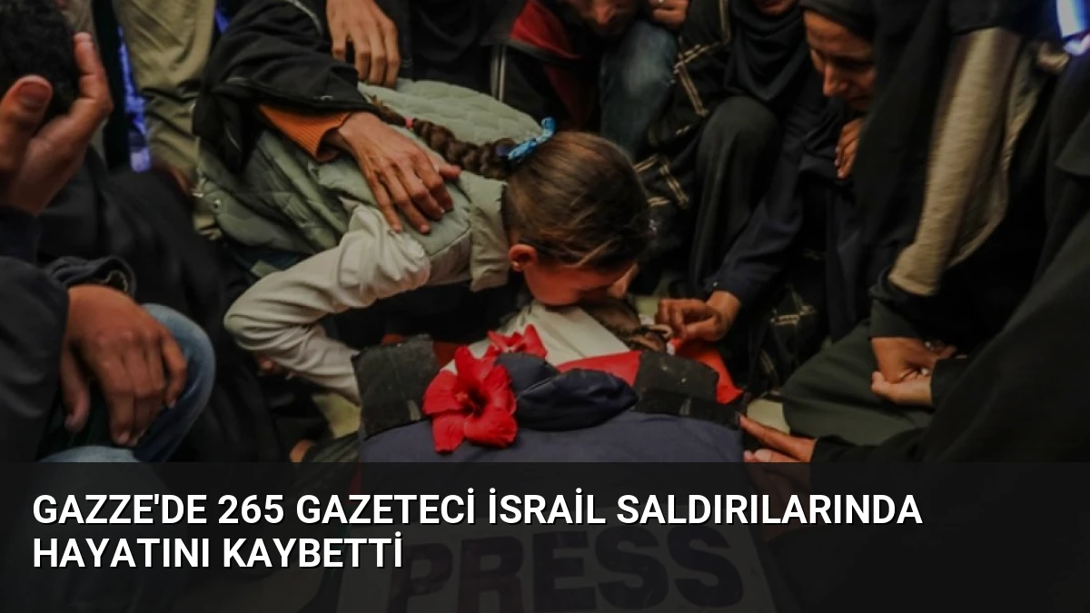 Gazze’de 265 Gazeteci İsrail Saldırılarında Hayatını Kaybetti